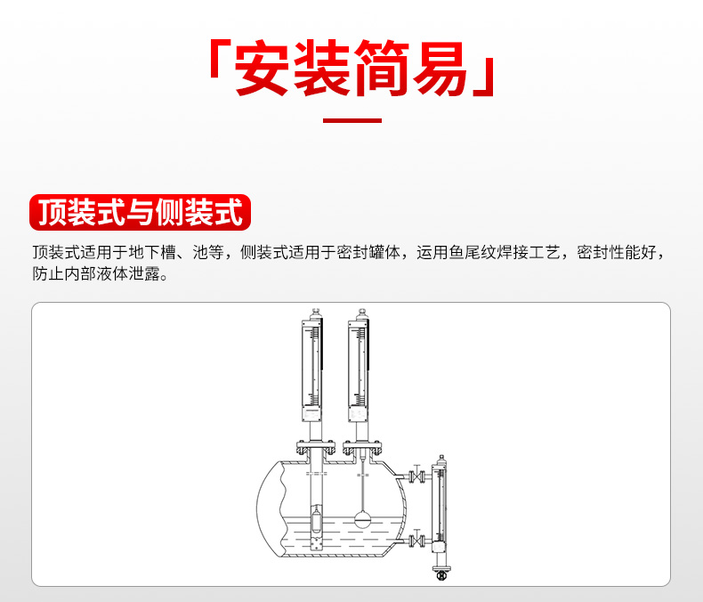 磁翻板液位计