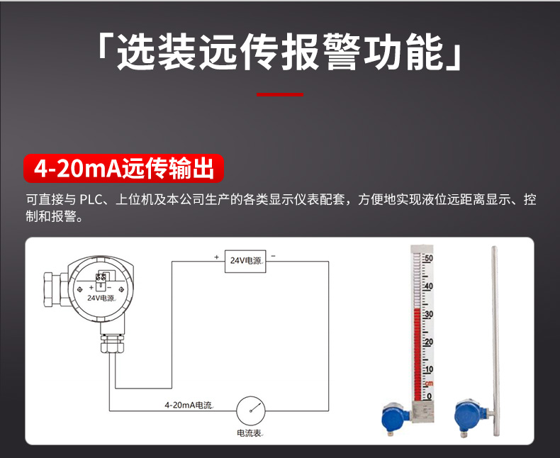 磁翻板液位计